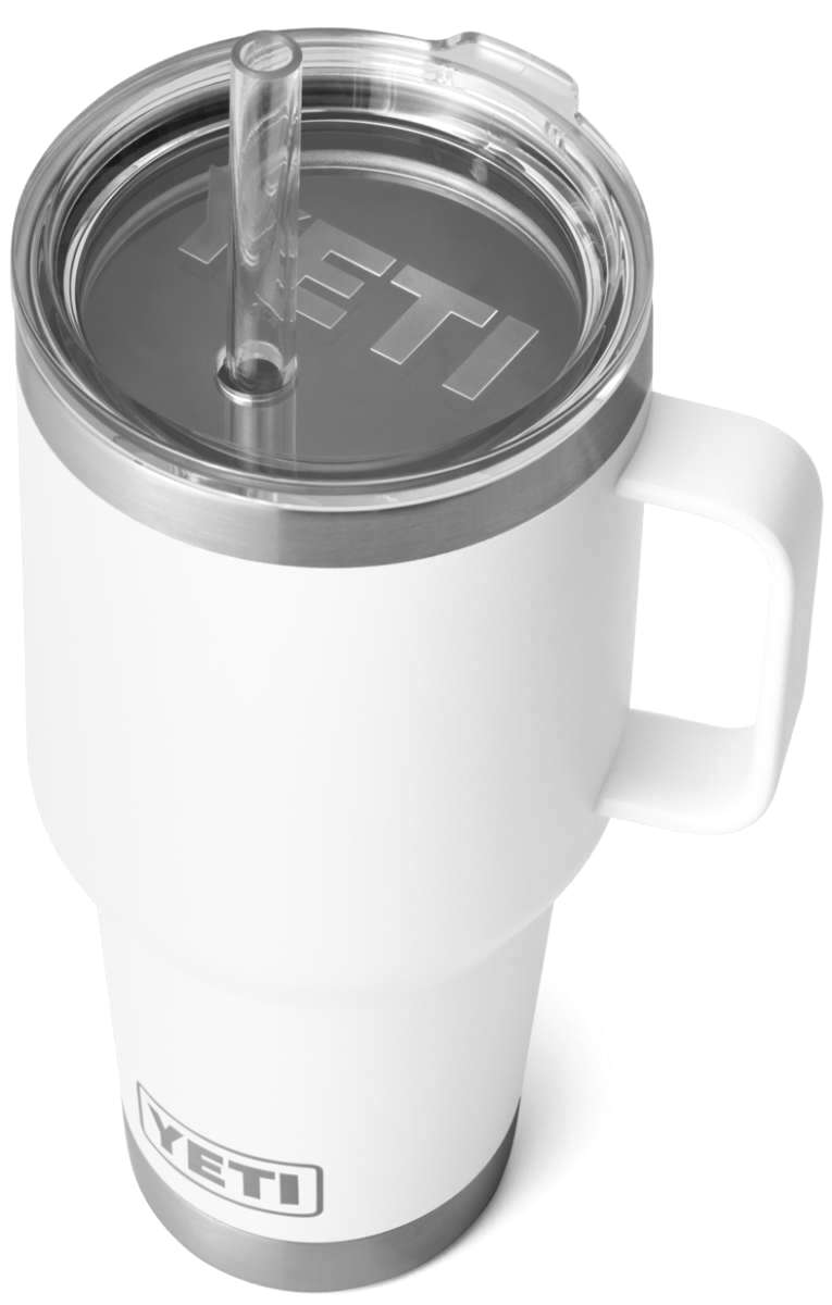 Yeti Rambler 35 oz. Straw Mug - A large, insulated tumbler with a built-in straw and lid.