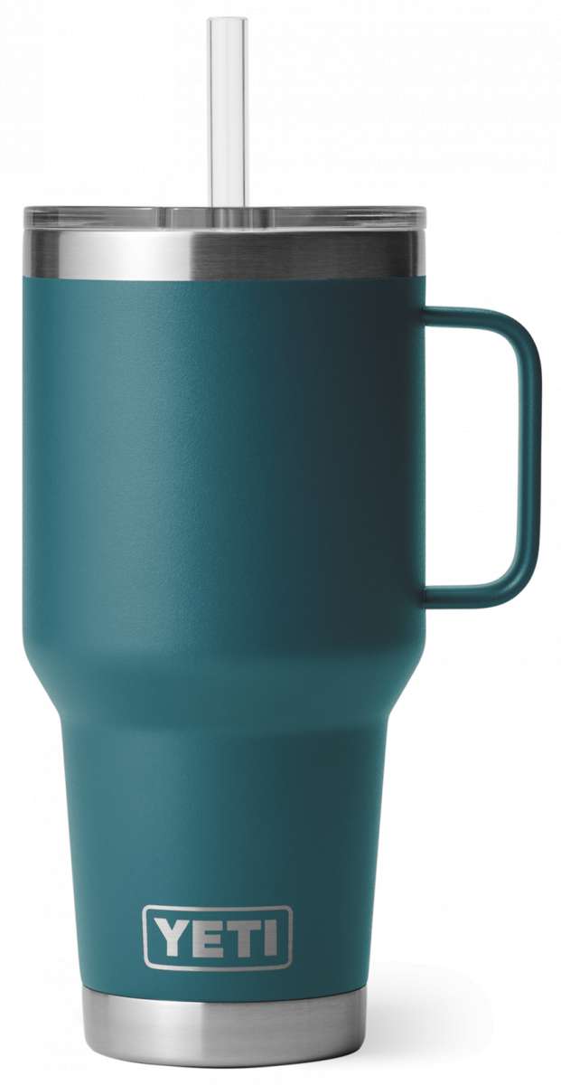 Yeti Rambler 35 oz. Straw Mug - A large, insulated tumbler with a built-in straw and lid.
