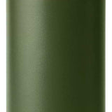 Yeti Rambler 36 oz. Bottle With Chug Cap - A green water bottle with a black chug lid and silver base.