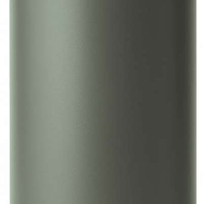 Yeti Rambler 46 oz. Bottle with Chug Cap - A large, insulated bottle with a screw-top lid and handle on top. The cap has a wide mouth for easy drinking.
