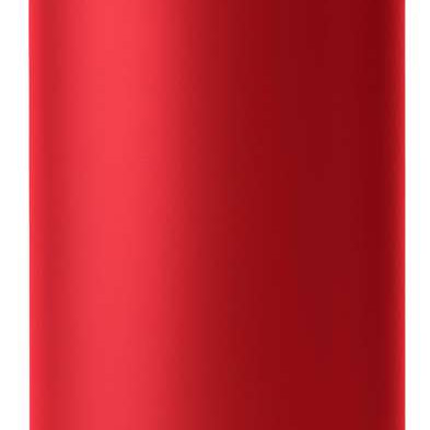 Yeti Rambler 46 oz. Bottle with Chug Cap - A red insulated bottle with a black chug lid and silver base.
