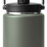 Yeti Rambler Half Gallon Jug - A large, insulated jug with a screw-top lid and handle on top.