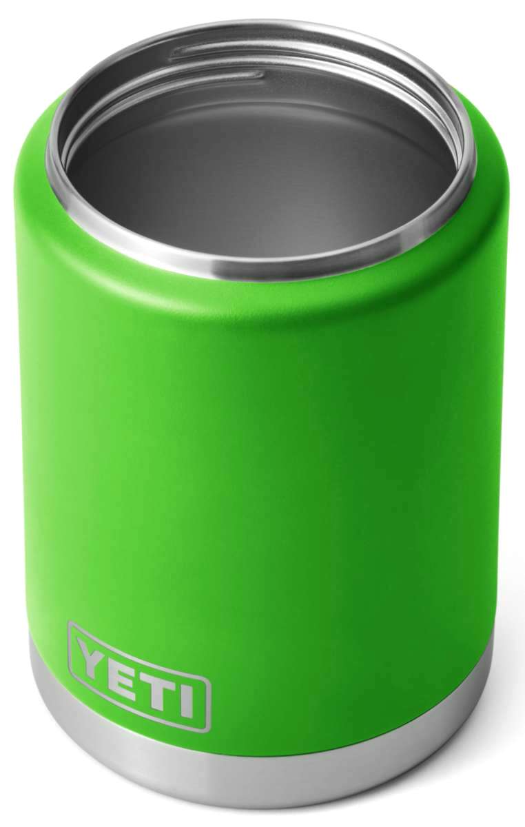 Yeti Rambler Half Gallon Jug - A large, insulated jug with a screw-on lid and handle on one side. It is primarily white with silver hardware.