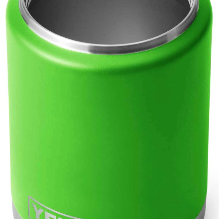 Yeti Rambler Half Gallon Jug - A large, insulated jug with a screw-on lid and handle on one side. It is primarily white with silver hardware.