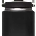 Yeti Rambler Half Gallon Jug - A large, insulated jug with a screw-on lid and handle on top.