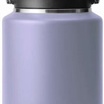 Yeti Rambler One Gallon Jug - A large, insulated jug with a screw-top lid and handle on top. It is primarily white with silver hardware.