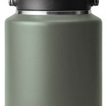 Yeti Rambler One Gallon Jug - A large, insulated jug with a screw-top lid and handle on top. It is primarily white with silver hardware.
