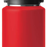 Yeti Rambler One Gallon Jug - A red insulated jug with a black screw-top lid and handle, featuring a silver logo on the front.