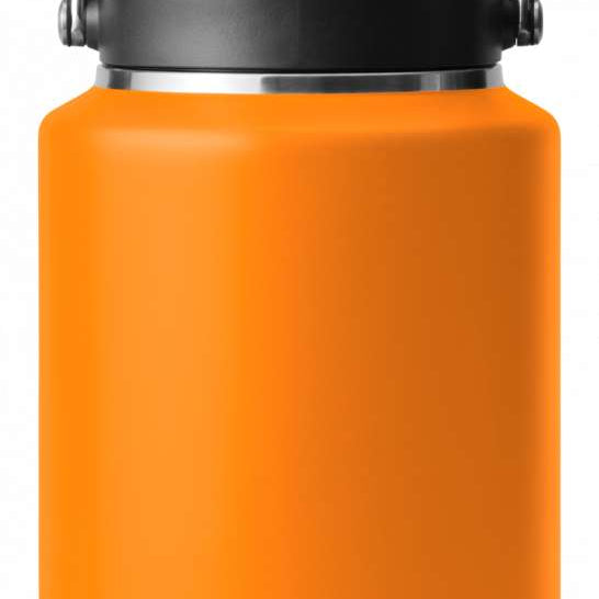 Yeti Rambler One Gallon Jug - A large, insulated jug with a screw-top lid and handle on top. It is primarily white with silver hardware.