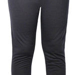 Hot Chillys Juniors' Pepper Skins Bottom Baselayer - A black baselayer with a pepper skin pattern on the front and back, featuring a solid-colored waistband.